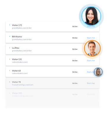 an example of visitor tracking